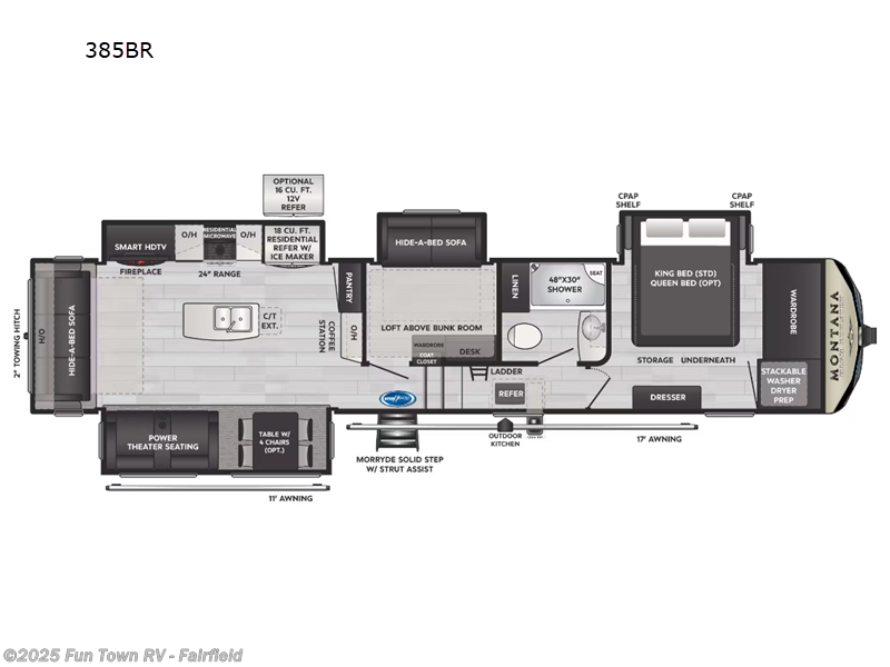 2024 Keystone Montana High Country 385BR RV for Sale in Fairfield, TX