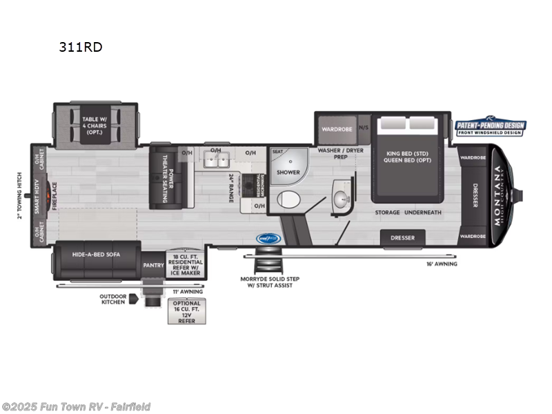 2025 Keystone Montana High Country 311RD RV for Sale in Fairfield, TX