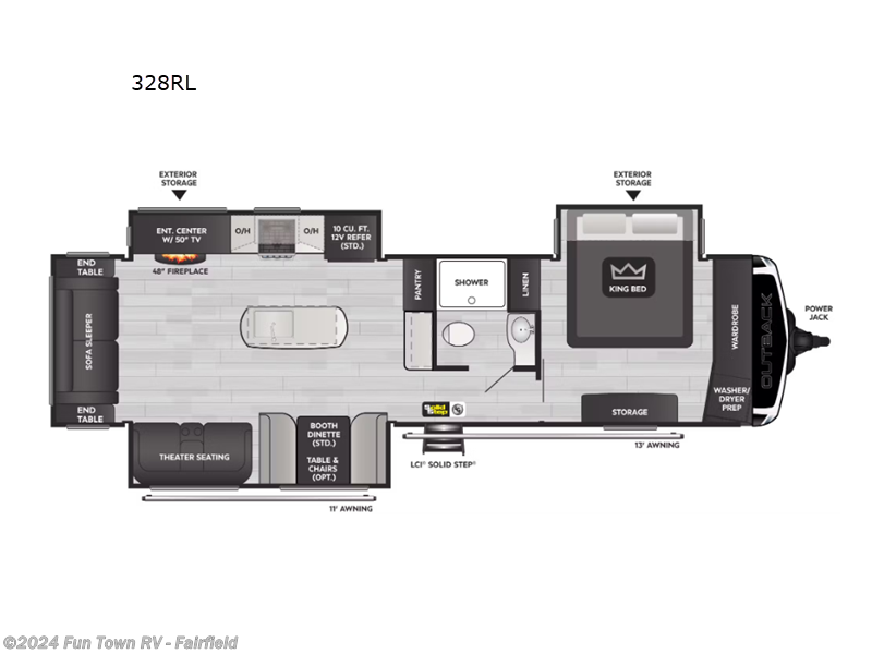 2025 Keystone Outback 328RL RV for Sale in Fairfield, TX 75840