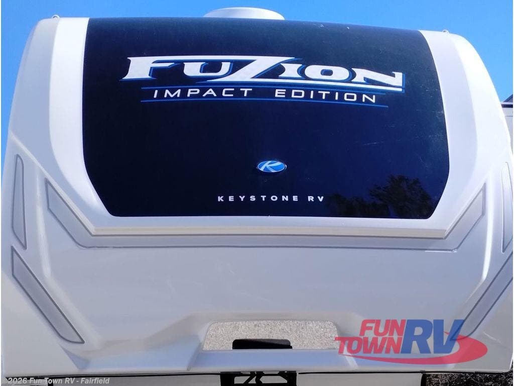 2025 Fuzion Impact Edition 415 by Keystone from Fun Town RV - Fairfield in Fairfield, Texas