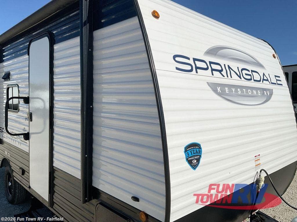 2025 Springdale Classic Mini 1760BH by Keystone from Fun Town RV - Fairfield in Fairfield, Texas