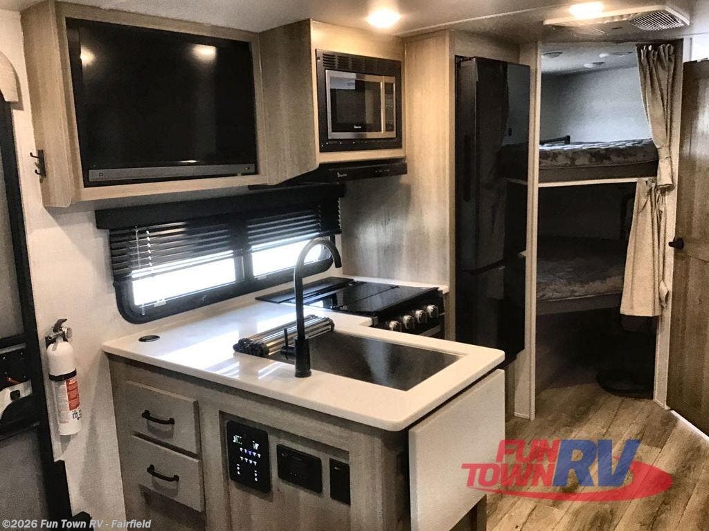 Used 2025 Forest River Flagstaff Micro Lite 25BRDS available in Fairfield, Texas