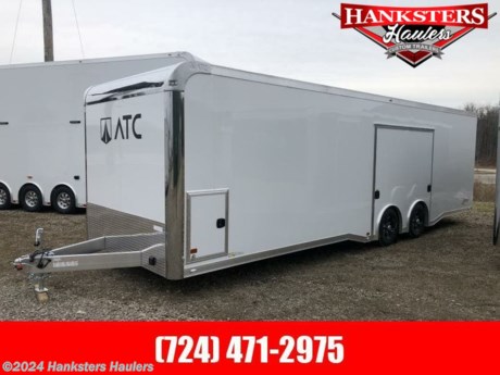 ATC ALL ALUMINUM RACE HAULER
Options:
0034979: ROM 450 SERIES 8.5X28+0-2T5.2K - 70 - PED
0034960: BASE MODEL - RM450_B85702800+0-2T5.2K-BAS-PED
0035123: DOOR, RAMP - BLCMFT
0035675: TRACK, INT, WALL, 2 ROW - CAB
0033739: AXLE T-5.2K ST225-75R16 LRE MF
0035236: PREMIER PKG - COIN
0035595: CABINET PKG 7, MFT
0033247: JACK, TONGUE, MANUAL, 5K, MFT
2 0030126: SPARE TIRE, ST225-75R15, LRE, BLACK LIGER AL
ELECTRICAL PACKAGE:
30 Amp breaker Box w Conv Pkg-50 Series
(2) Int Outlets - (1) w USB
(1) Ext Outlet
(4) 49&quot; LED Lights - Ceiling
25&#39; Shore Cord
A/C Prep
12v Lithium Battery
(2) USB Cove Ports
All Standard Features
* Frame Features
* Aluminum Tube Construction
* 6-Sided Welded Frame
* 16&quot; On Center Floor &amp; Ceiling Crossmembers
* ATC LifeTrac Wall Design
* 2&quot; x 3&quot; Subframe Tubing - Diff 20&#39; vs. 28&#39;
* 5 Year Structural Warranty
* Polished Cast Corners w/ Stainless Steel Trim
* Spread Axles w/ Full Perimeter Skirt
* 56&quot; Extended Tongue
* Exterior Features
* Torsion Axles
* ST 225 or 235 Aluminum Wheels - GoodYear
* Entrance Door - 36&quot; (20&#39; &amp; 24&#39;) or 48&quot; (28&#39;)
* Safety Chains
* 2,000 lb Manual Jack
* A-Frame Coupler
* 4,000 lb Ramp Door
* Stainless Steel Paddle Locks
* Ramp Transition Flap
* One-Piece Aluminum Roof
* .030 Screwless Aluminum Exterior
* 24&quot; Stone Guard
* 7&quot; Lower and 4&quot; Upper Trim
* Full Perimeter Drop Skirting