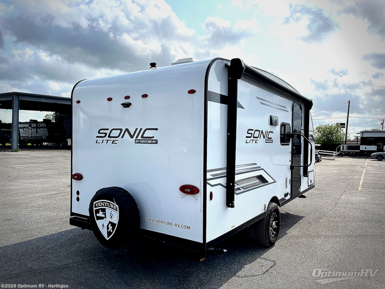 2025 Venture RV Sonic Lite SL169VMK - New Travel Trailer For Sale by Optimum RV - Harlingen in La Feria, Texas features Awning, Slideout