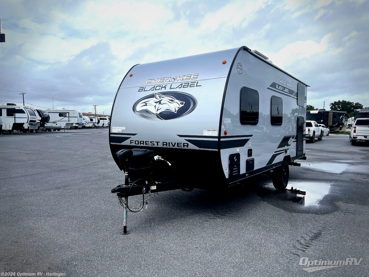 2026 Forest River Cherokee Wolf Pup Black Label 16BHSBL - New Travel Trailer For Sale by Optimum RV - Harlingen in La Feria, Texas features Awning