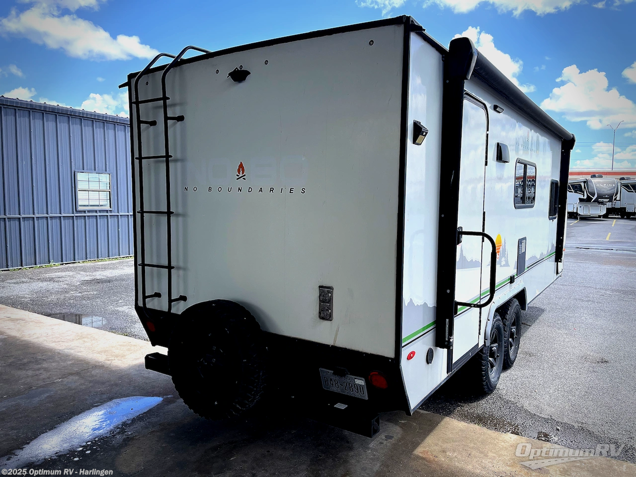 2021 Forest River No Boundaries NB19.6 - Used Travel Trailer For Sale by Optimum RV - Harlingen in La Feria, Texas features Awning, Slideout