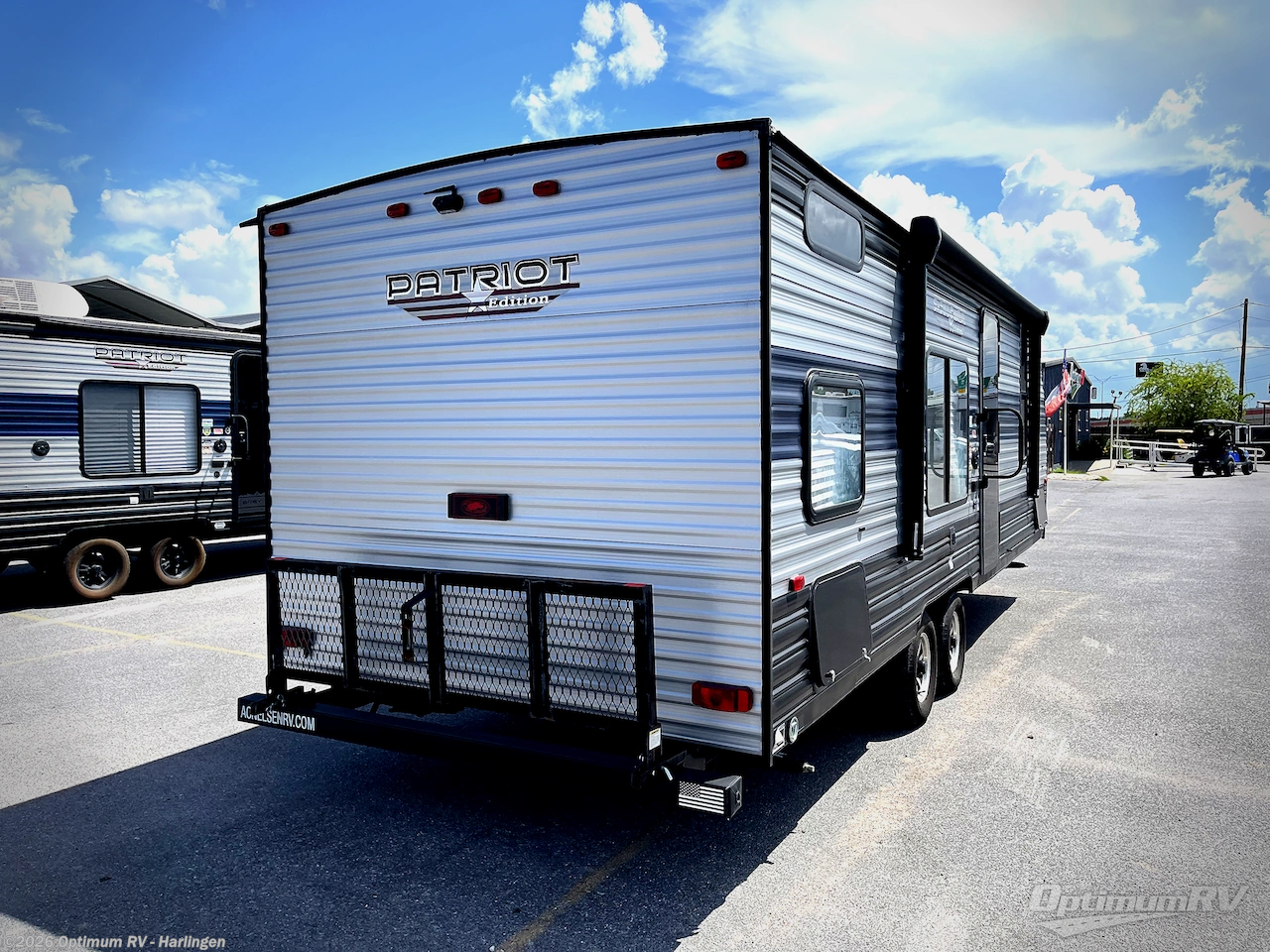 2022 Forest River Patriot Edition 23DBH - Used Travel Trailer For Sale by Optimum RV - Harlingen in La Feria, Texas features Slideout, Awning