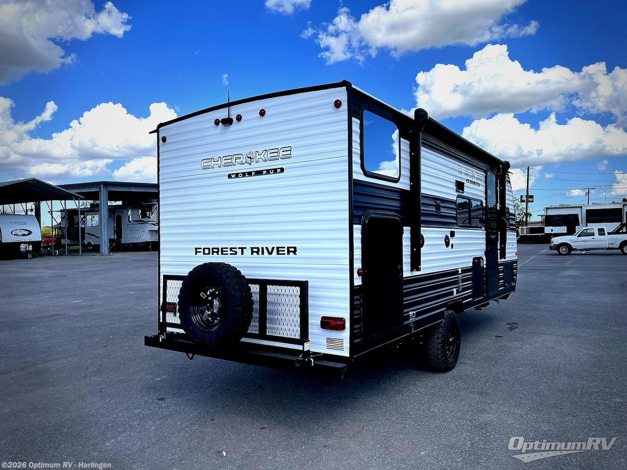 2026 Forest River Cherokee Wolf Pup 17JW - New Travel Trailer For Sale by Optimum RV - Harlingen in La Feria, Texas features Awning, Slideout