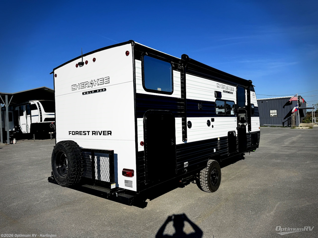 2026 Forest River Cherokee Wolf Pup 17JW - New Travel Trailer For Sale by Optimum RV - Harlingen in La Feria, Texas features Awning, Slideout