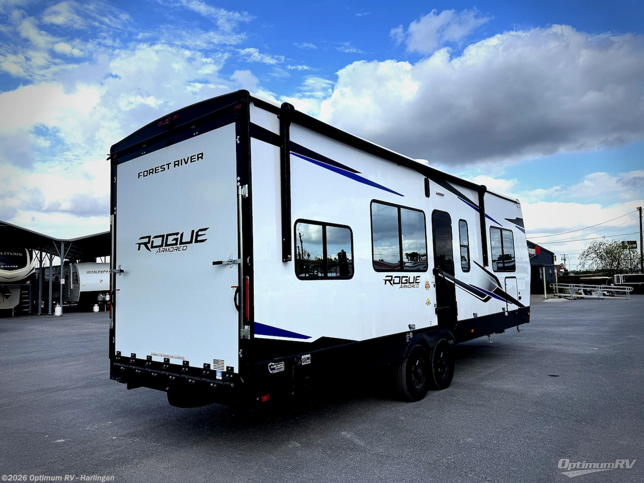 2026 Forest River Vengeance Rogue Armored 25L141 - New Travel Trailer For Sale by Optimum RV - Harlingen in La Feria, Texas features Awning, Slideout