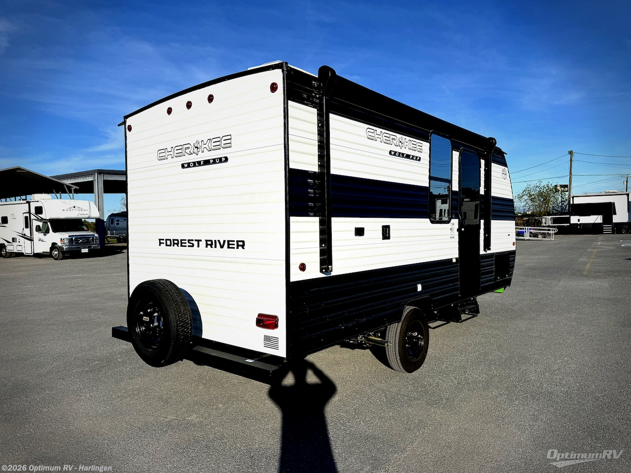 2025 Forest River Cherokee Wolf Pup 16EV - Used Travel Trailer For Sale by Optimum RV - Harlingen in La Feria, Texas features Awning