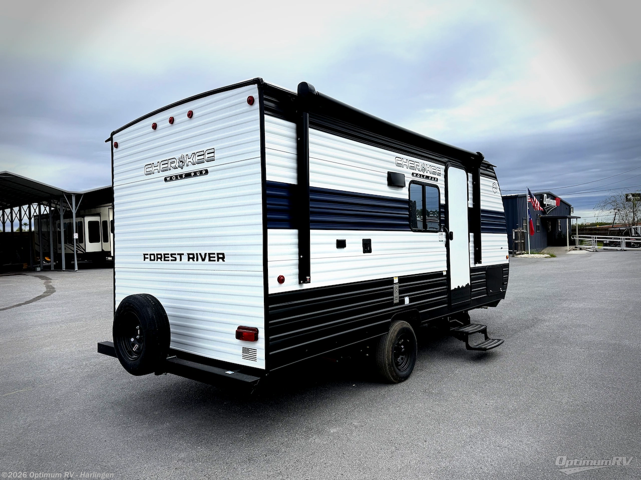 2026 Forest River Cherokee Wolf Pup 16LP - New Travel Trailer For Sale by Optimum RV - Harlingen in La Feria, Texas features Awning