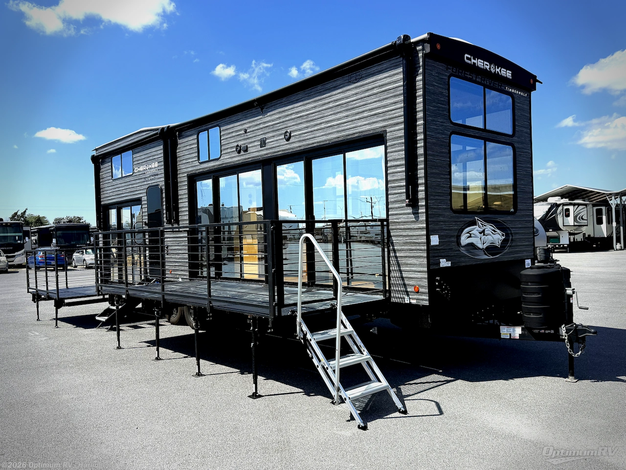 2026 Forest River Cherokee Timberwolf 27MDK - New Destination Trailer For Sale by Optimum RV - Harlingen in La Feria, Texas features Awning