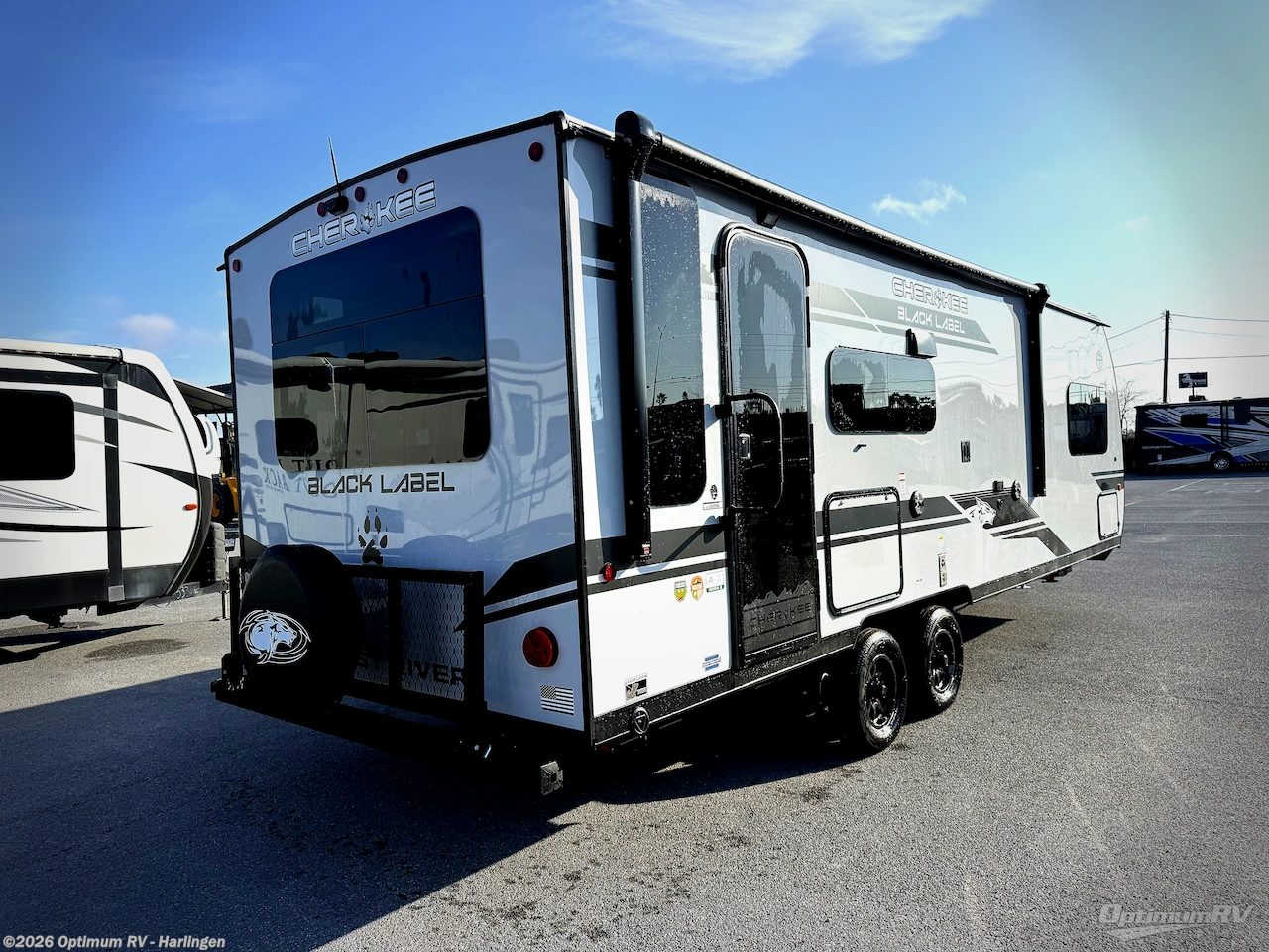 2026 Forest River Cherokee Grey Wolf Black Label 23MKBL - New Travel Trailer For Sale by Optimum RV - Harlingen in La Feria, Texas features Awning, Slideout