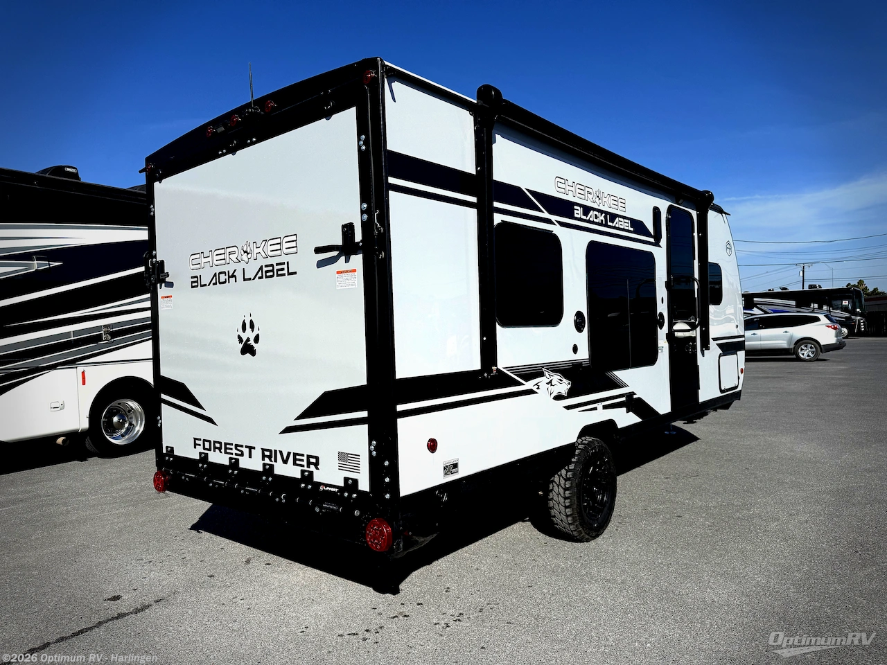 2026 Forest River Cherokee Wolf Pup Black Label 18RJBWBL - New Travel Trailer For Sale by Optimum RV - Harlingen in La Feria, Texas features Awning