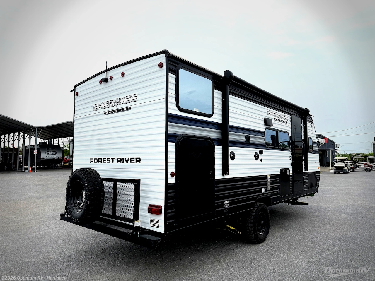 2027 Forest River Cherokee Wolf Pup 17JW - New Travel Trailer For Sale by Optimum RV - Harlingen in La Feria, Texas features Awning, Slideout