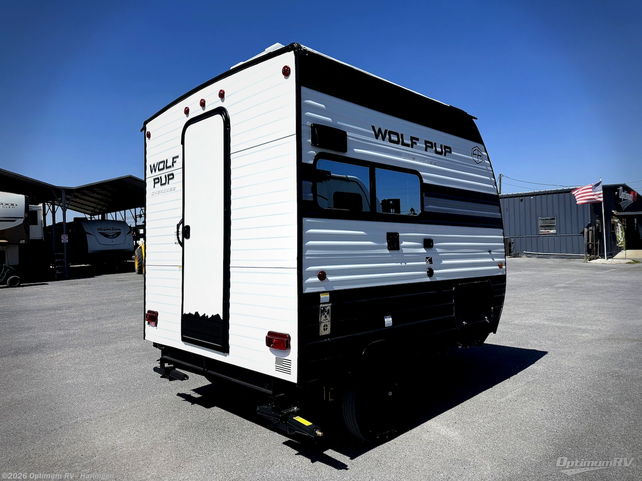 2027 Forest River Cherokee Wolf Pup 9CELP - New Travel Trailer For Sale by Optimum RV - Harlingen in La Feria, Texas features Awning