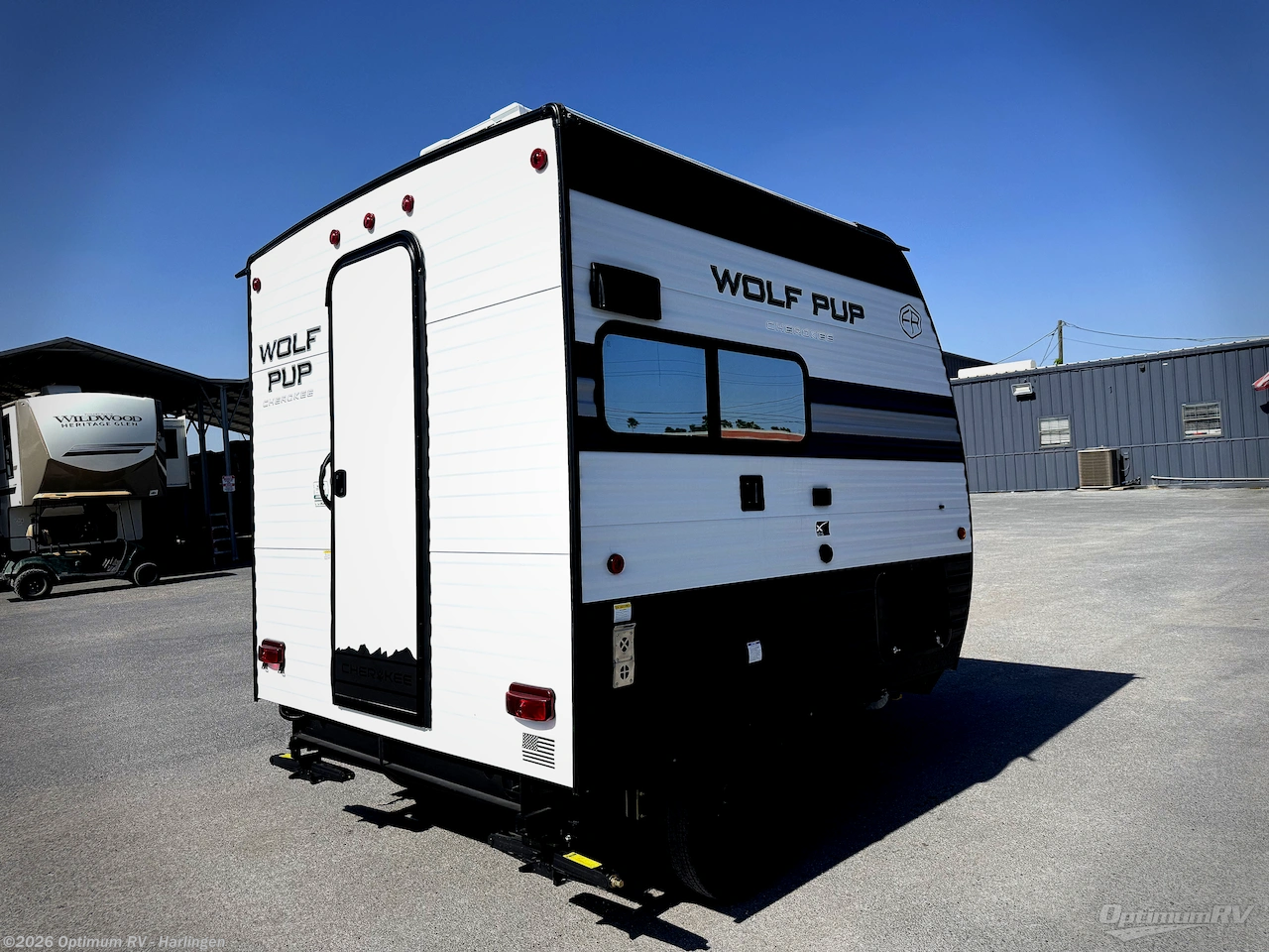 2027 Forest River Cherokee Wolf Pup 9CELP - New Travel Trailer For Sale by Optimum RV - Harlingen in La Feria, Texas features Awning