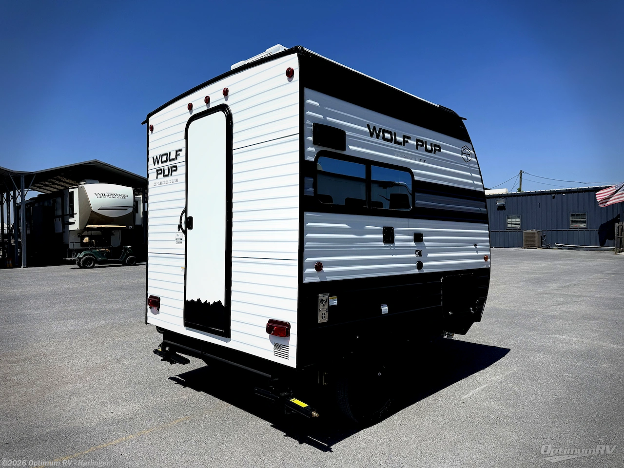 2027 Forest River Cherokee Wolf Pup 9CELP - New Travel Trailer For Sale by Optimum RV - Harlingen in La Feria, Texas features Awning