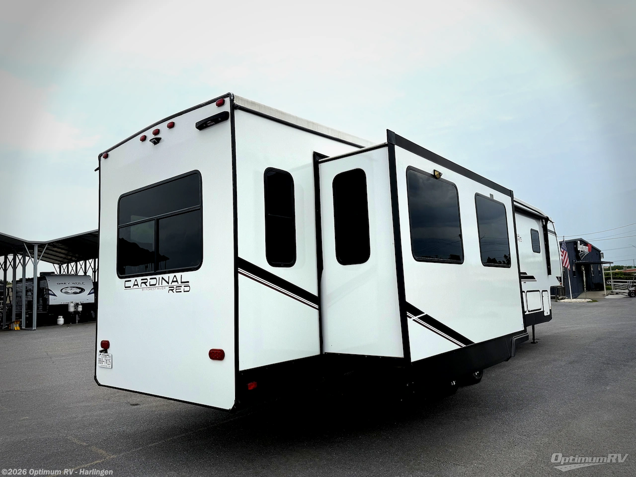 2023 Forest River Cardinal Red 36MB - Used Fifth Wheel For Sale by Optimum RV - Harlingen in La Feria, Texas features Awning, Slideout