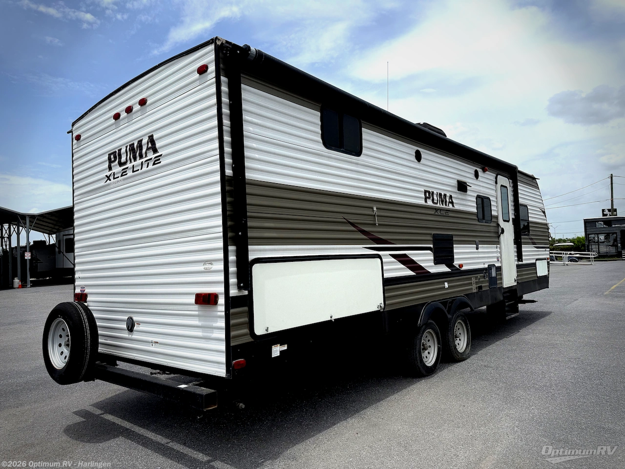 2019 Palomino Puma XLE Lite 27RBQC - Used Travel Trailer For Sale by Optimum RV - Harlingen in La Feria, Texas features Awning, Slideout
