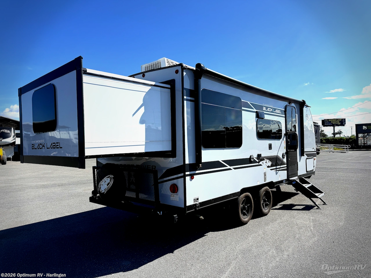 2027 Forest River Cherokee Grey Wolf Black Label 19SMBL - New Travel Trailer For Sale by Optimum RV - Harlingen in La Feria, Texas features Awning, Slideout
