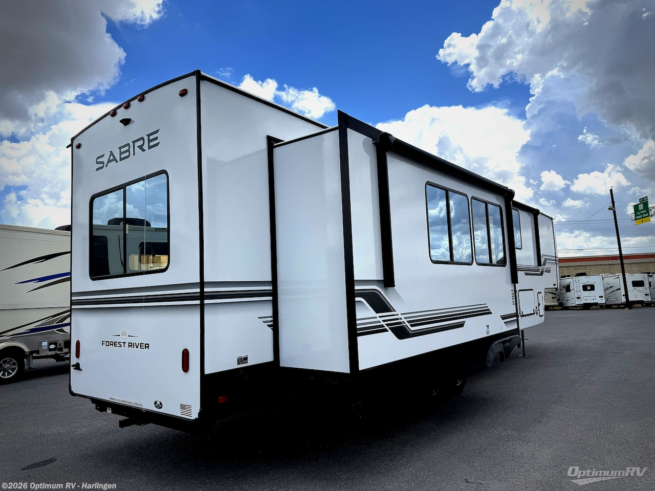 2027 Forest River Sabre 36EST - New Fifth Wheel For Sale by Optimum RV - Harlingen in La Feria, Texas features Awning, Slideout