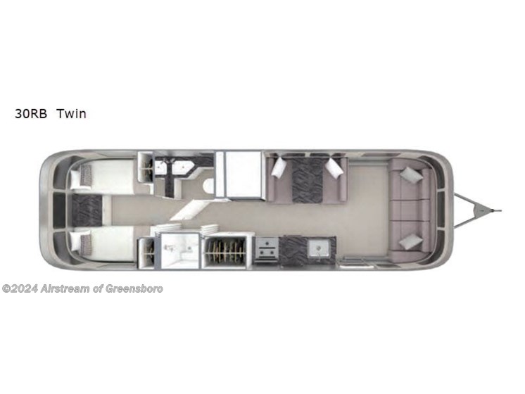 Used 2021 Airstream Classic 30RB Twin available in Colfax, North Carolina