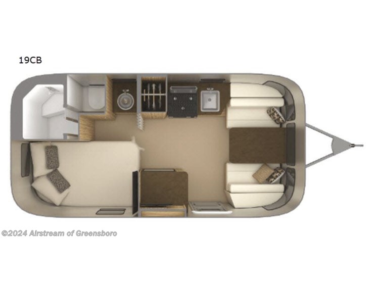 Used 2019 Airstream Flying Cloud 19CB available in Colfax, North Carolina