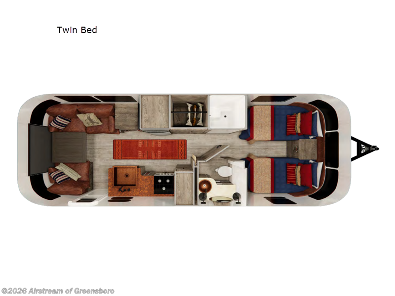 2026 Airstream Stetson + 6666 Special Edition Twin Bed - New Travel Trailer For Sale by Airstream of Greensboro in Colfax, North Carolina