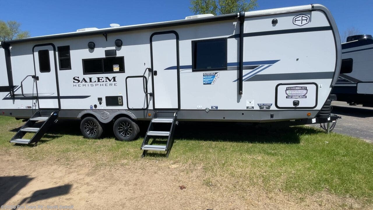 2025 Forest River Salem Hemisphere 265BSRB - New Travel Trailer For Sale by Fun Town RV - North Detroit in North Branch, Michigan