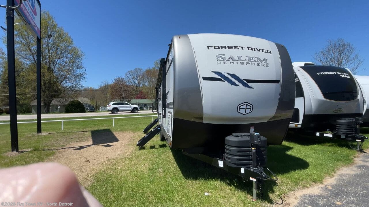 2025 Salem Hemisphere 265BSRB by Forest River from Fun Town RV - North Detroit in North Branch, Michigan