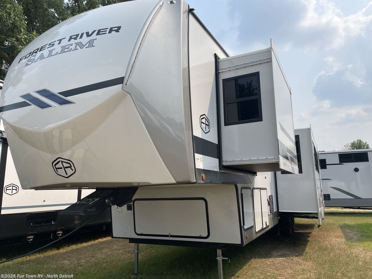 2025 Salem Hemisphere 356QB by Forest River from Fun Town RV - North Detroit in North Branch, Michigan