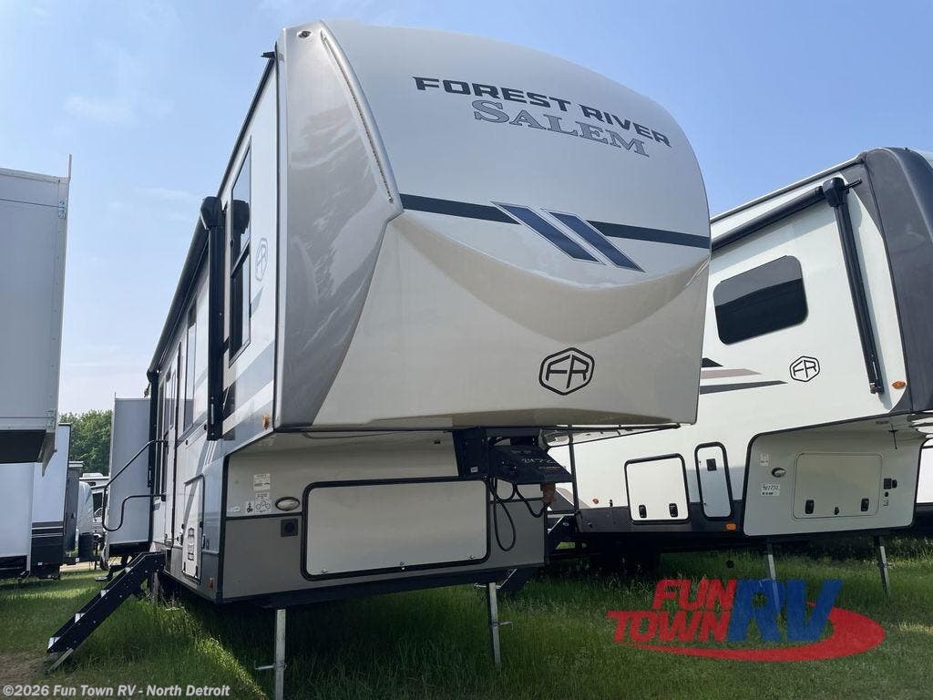 2025 Salem Hemisphere 38VERANDA by Forest River from Fun Town RV - North Detroit in North Branch, Michigan