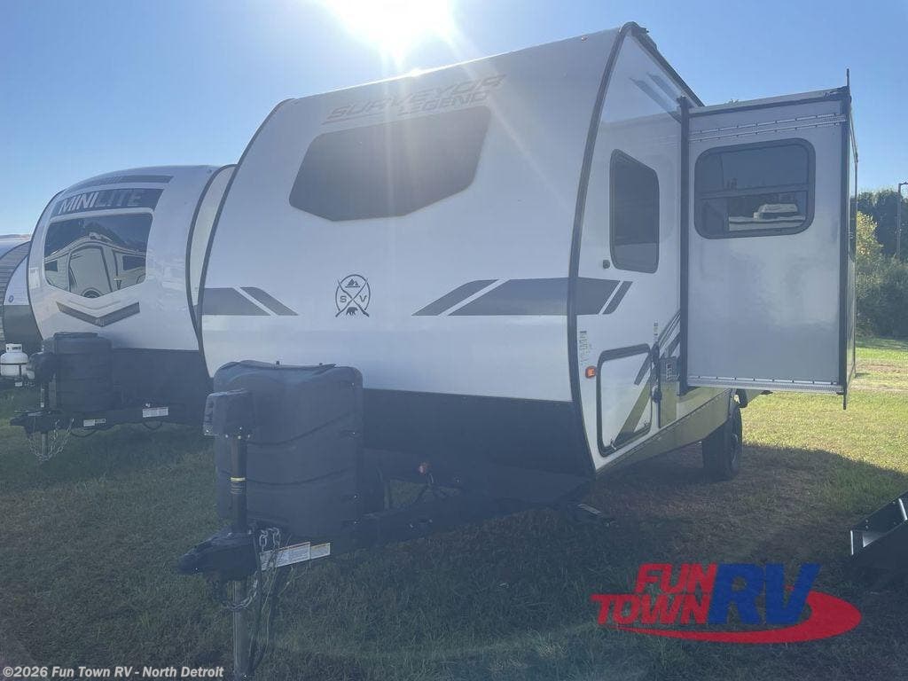 Used 2023 Forest River Surveyor Legend 19BHLE available in North Branch, Michigan