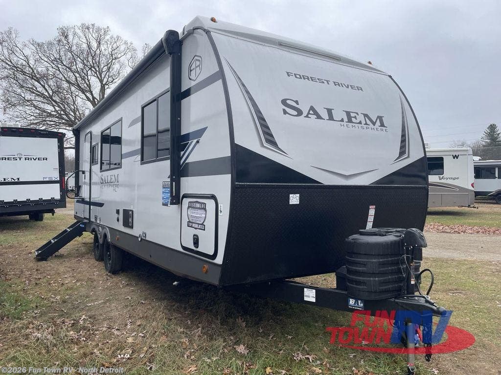 2026 Salem Hemisphere Hyper-Lyte 24RBHL by Forest River from Fun Town RV - North Detroit in North Branch, Michigan