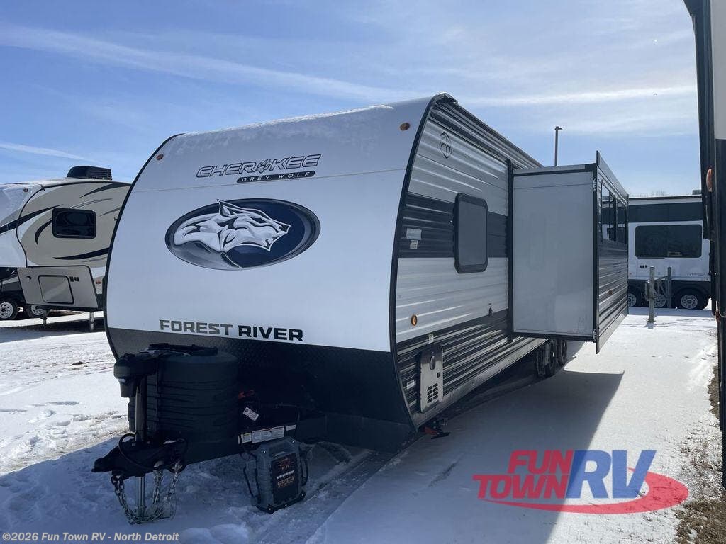 Used 2025 Forest River Cherokee Grey Wolf 26DBH available in North Branch, Michigan
