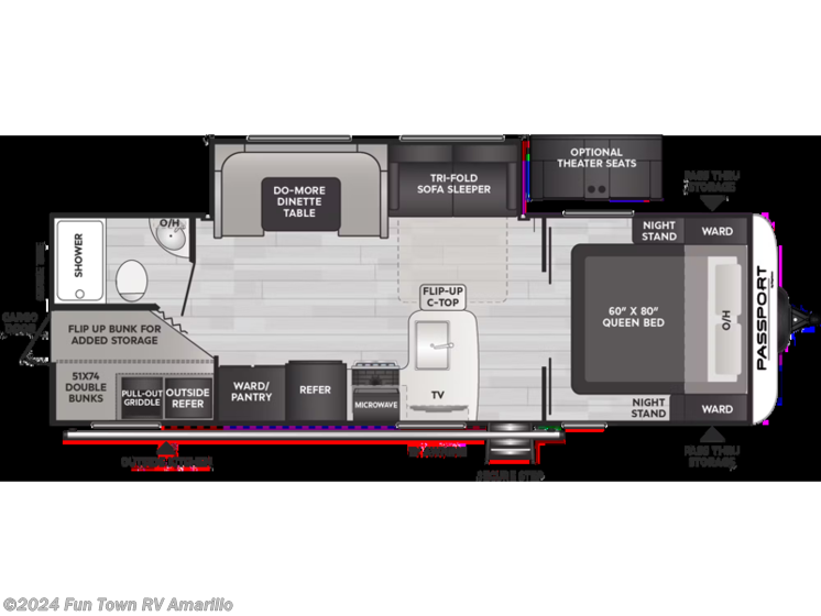 New 2025 Keystone Passport 268BH available in Amarillo, Texas