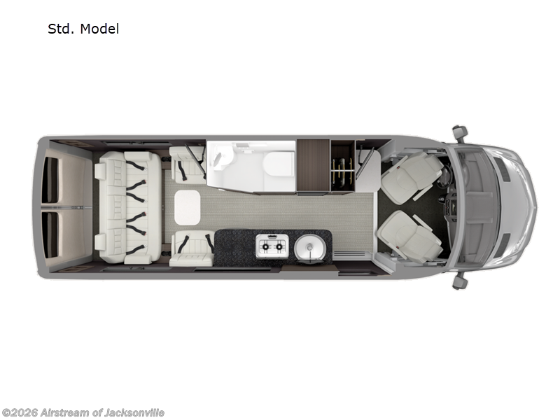 2025 Airstream Interstate 24GT Std. Model - New Class B For Sale by Airstream of Jacksonville in Jacksonville, Florida