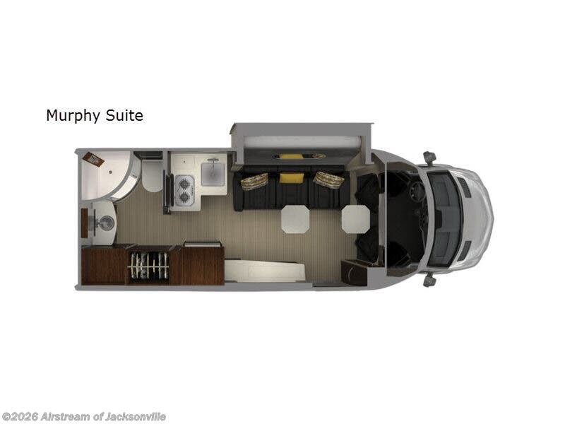 2020 Airstream Atlas Murphy Suite - Used Class B For Sale by Airstream of Jacksonville in Jacksonville, Florida features Slideout