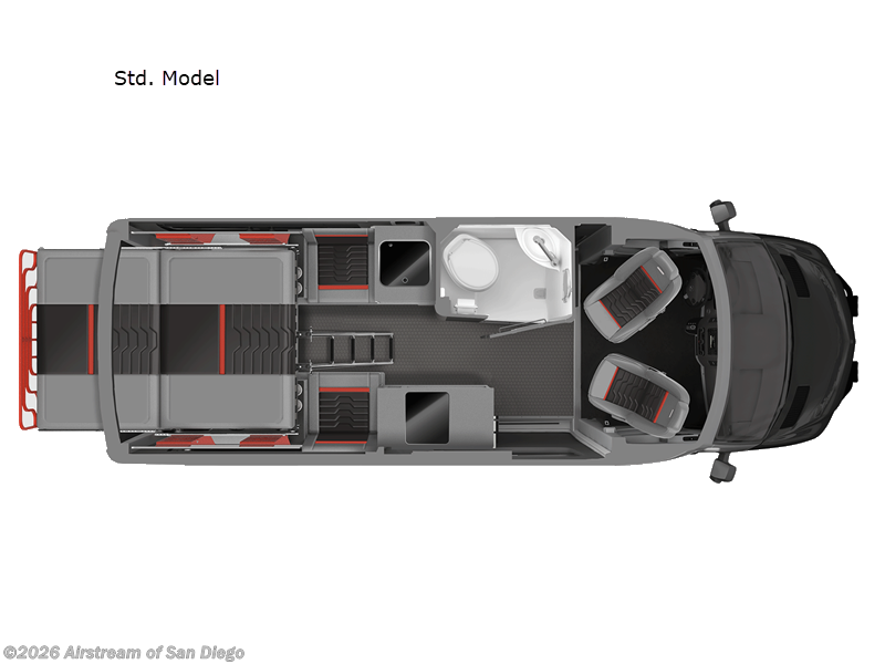 2026 Airstream Interstate 19X LE Outland Edition Std. Model - New Class B For Sale by Airstream of San Diego in San Diego, California