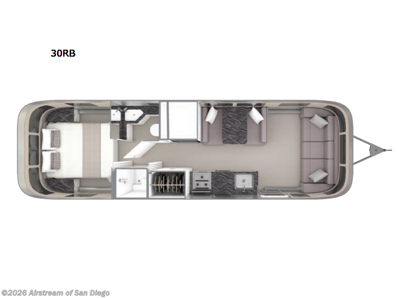 2026 Airstream Classic 30RB - New Travel Trailer For Sale by Airstream of San Diego in San Diego, California