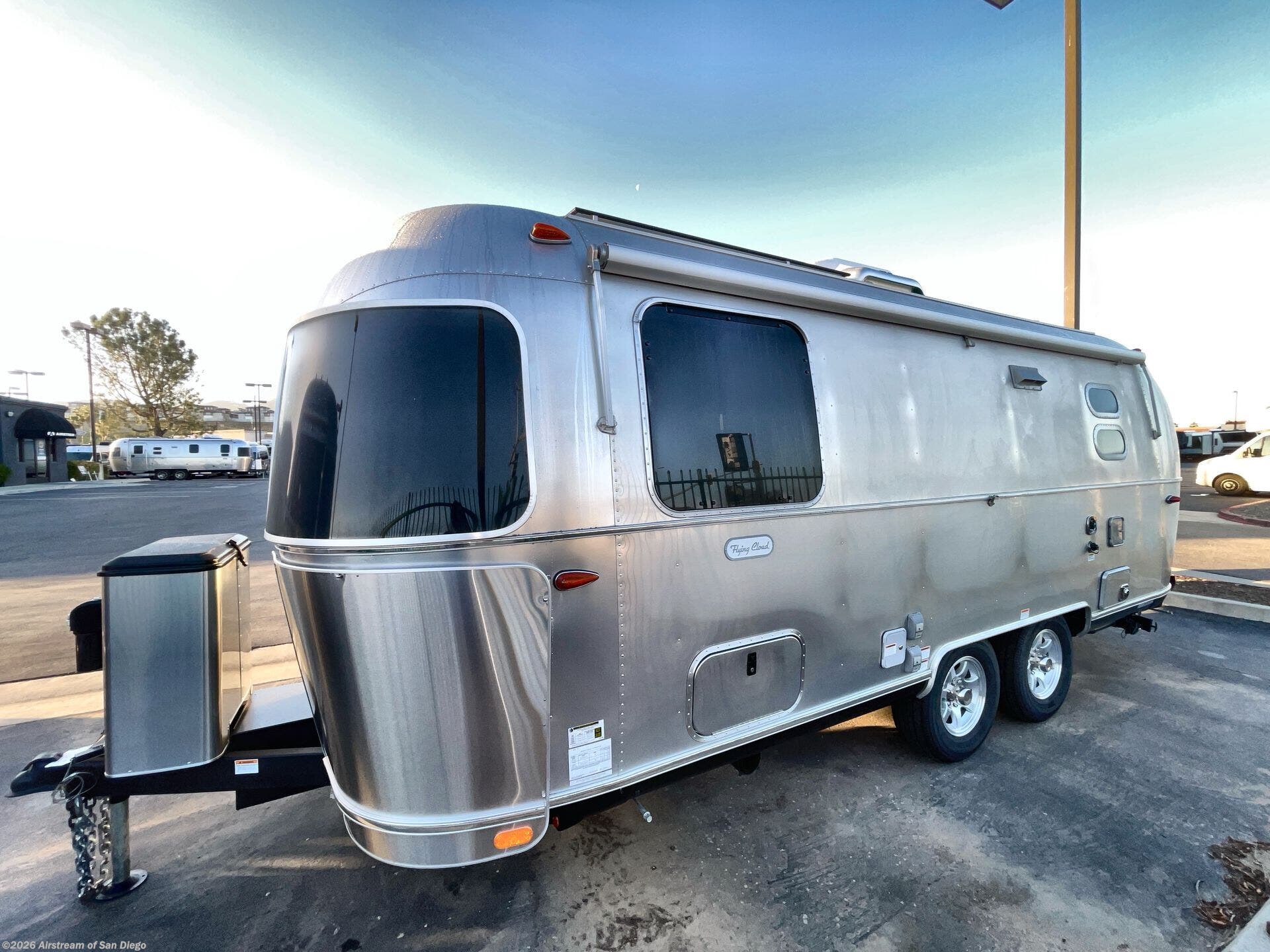 New 2026 Airstream Flying Cloud 23FB Twin available in San Diego, California