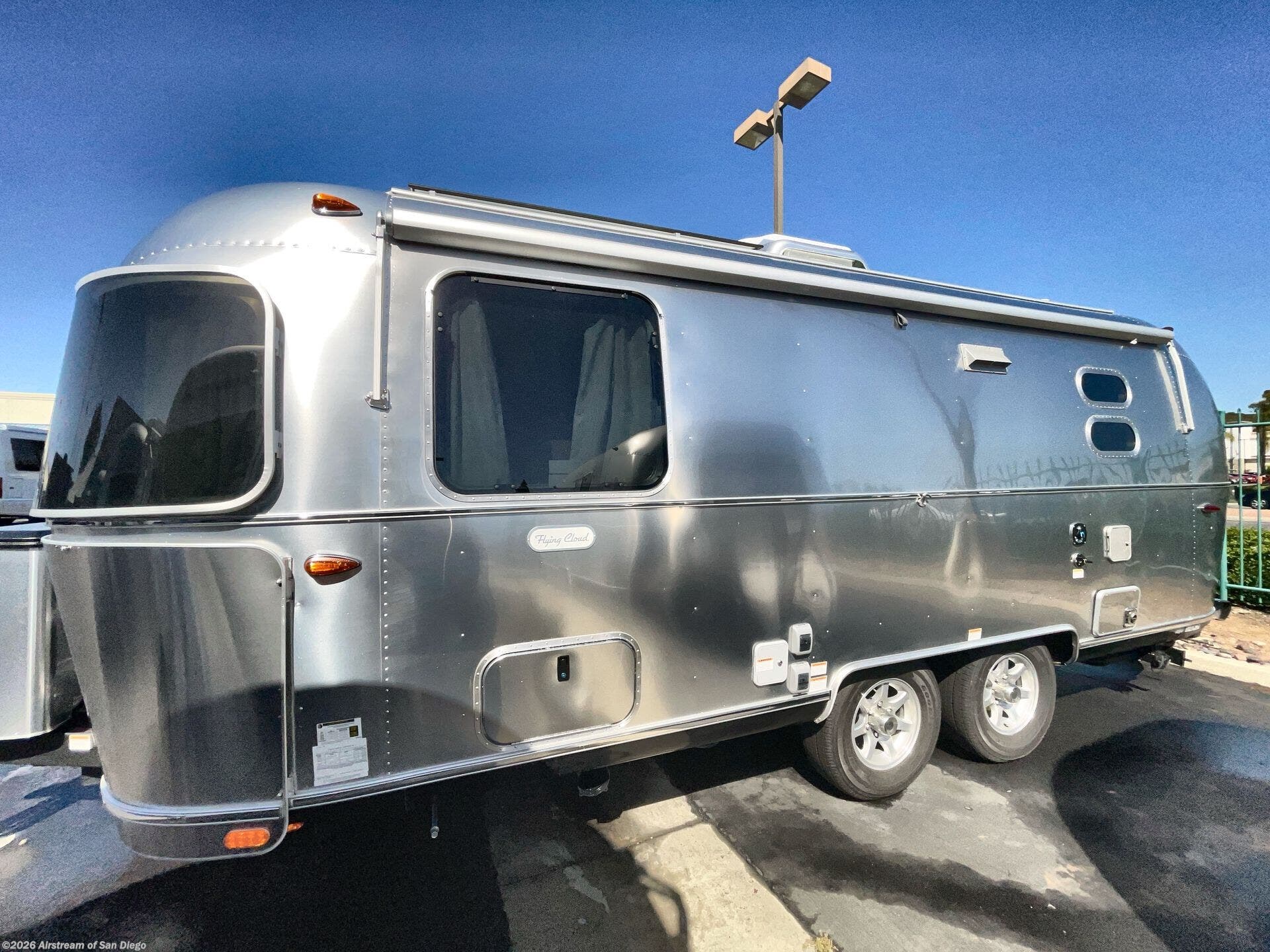New 2026 Airstream Flying Cloud 23FB Twin available in San Diego, California