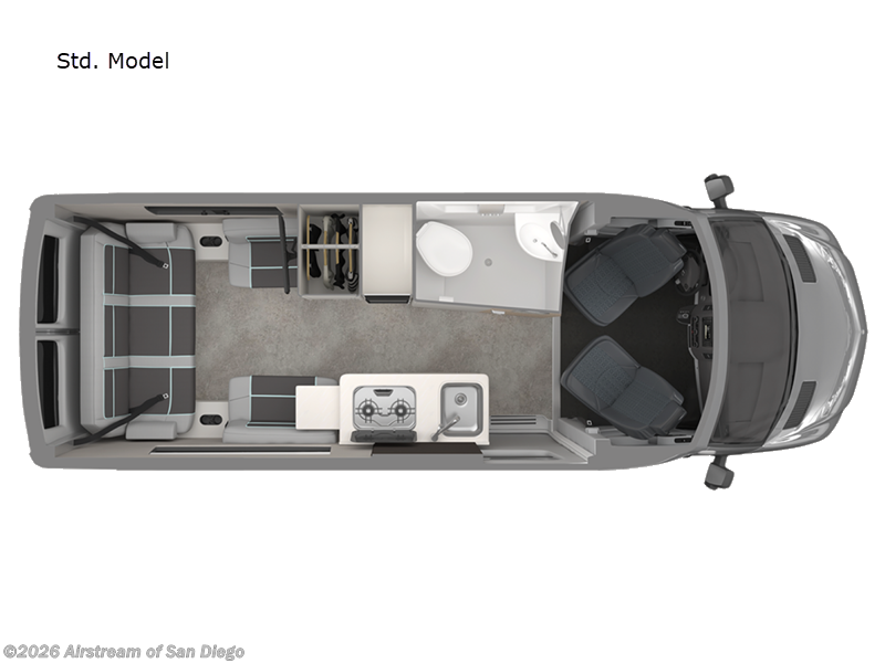 2024 Airstream Interstate 19SE Std. Model - Used Class B For Sale by Airstream of San Diego in San Diego, California