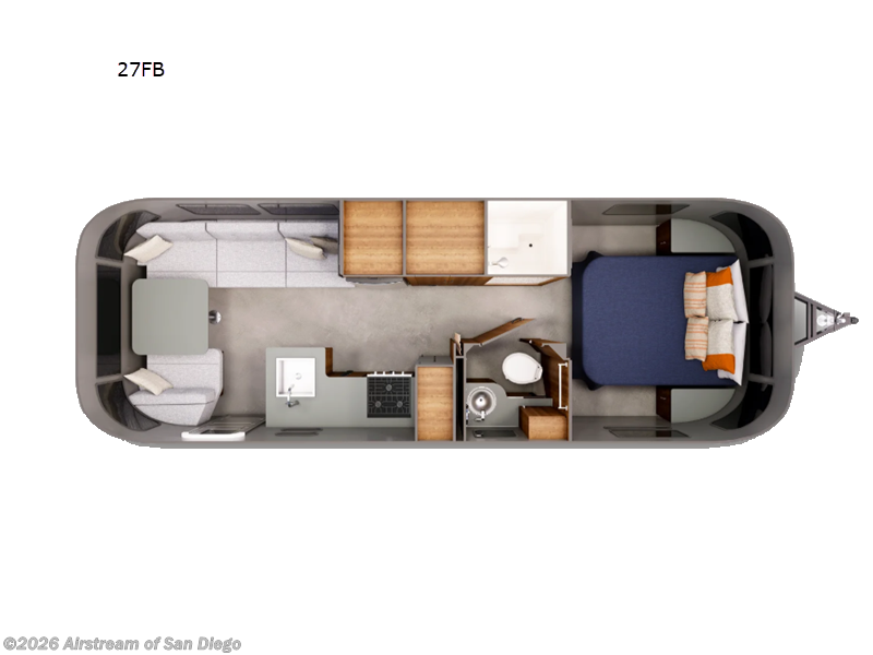 2027 Airstream Trade Wind 27FB - New Travel Trailer For Sale by Airstream of San Diego in San Diego, California
