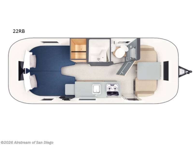 2027 Airstream World Traveler 22RB - New Travel Trailer For Sale by Airstream of San Diego in San Diego, California