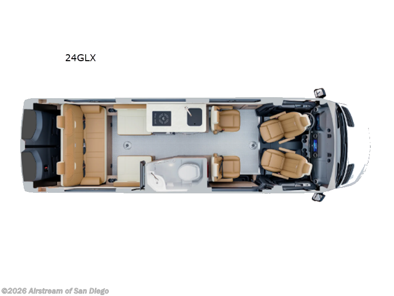 2027 Airstream Interstate 24GLX Std. Model - New Class B For Sale by Airstream of San Diego in San Diego, California