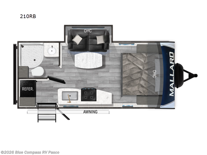 2024 Heartland Mallard 210RB - Used Travel Trailer For Sale by Blue Compass RV Pasco in Pasco, Washington features Slideout