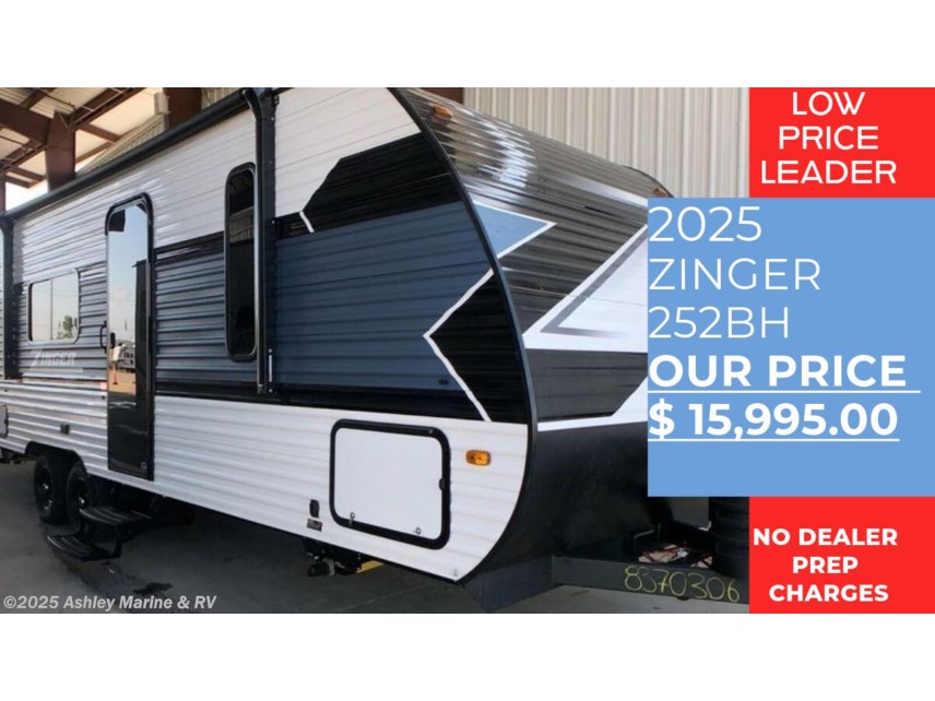 New 2025 CrossRoads Zinger Lite ZR252BH available in Panama City, Florida
